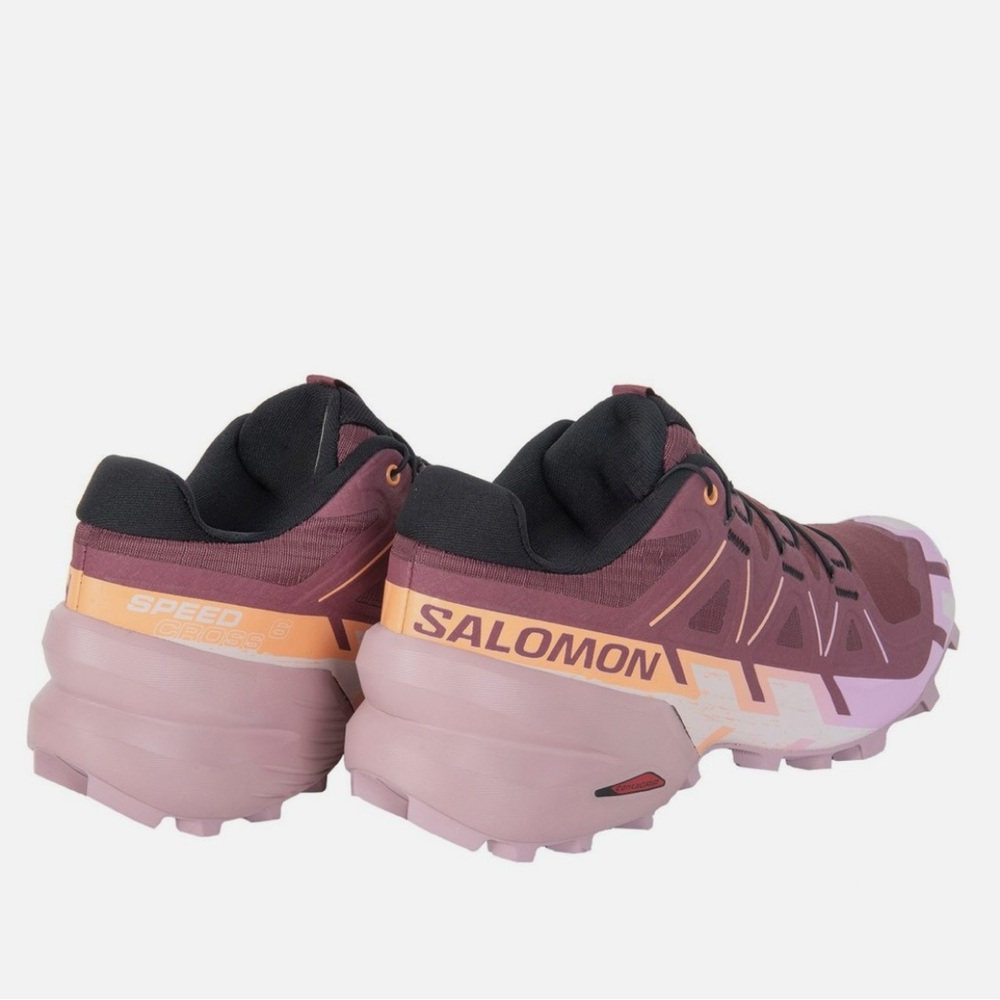 Salomon Speedcross 6W Trail Running Shoes 475818 Womens 8 NIB Mauve Grape Papaya - Picture 11 of 13